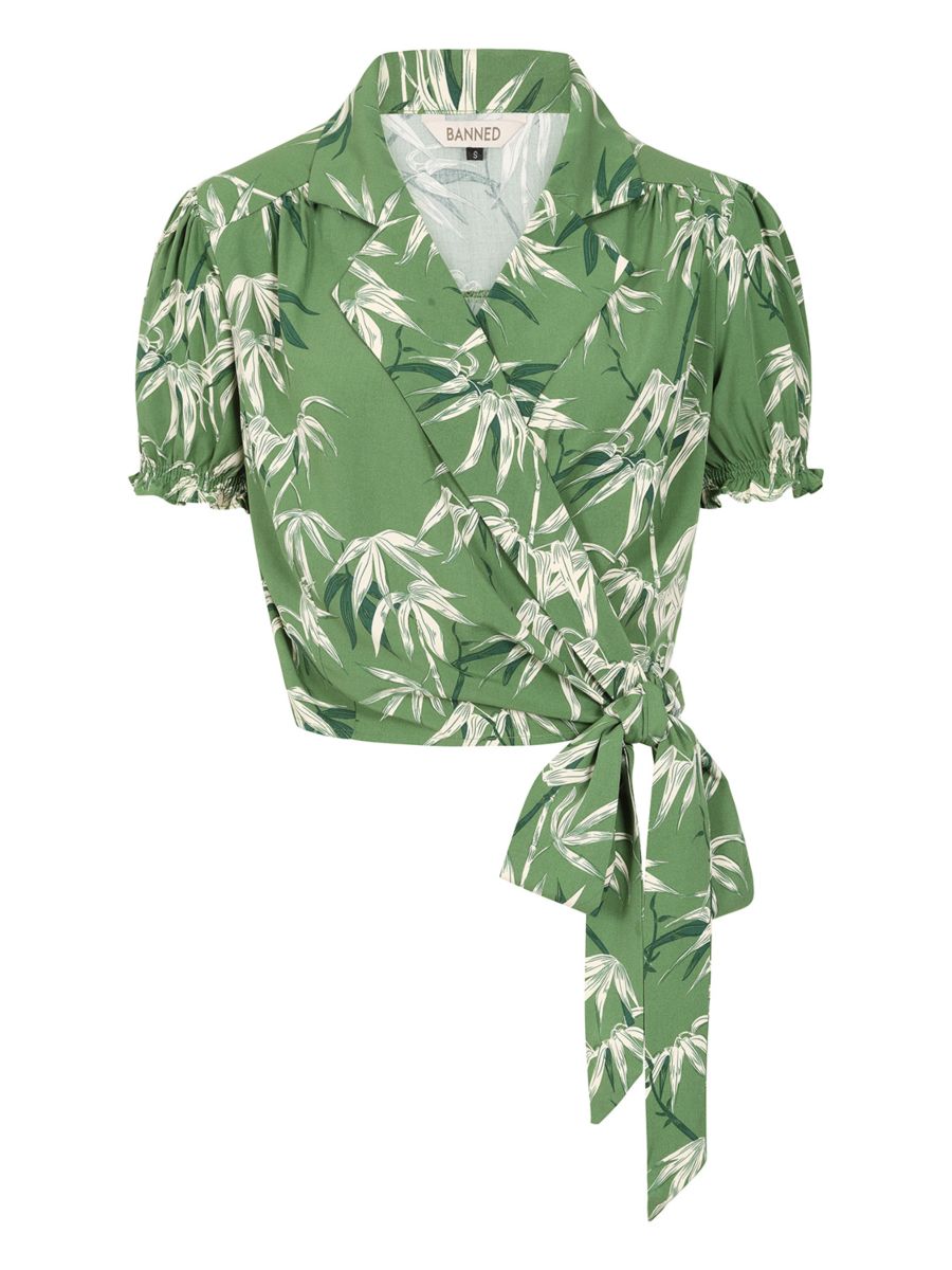 Bamboo Blouse Green