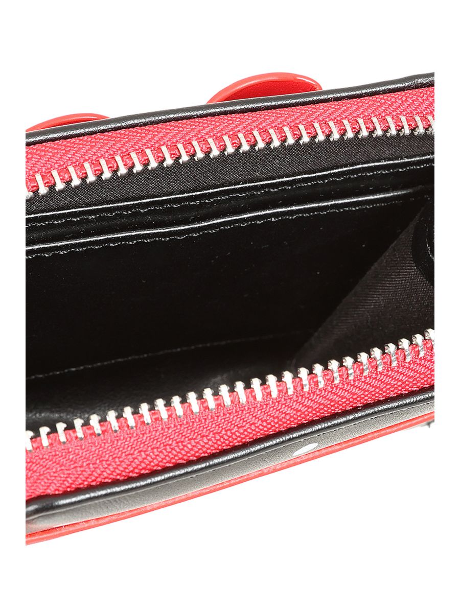 Banned Retro Cherry Bow Handbag Purse   Rockabilly-Inspired Retro Bag with Cherry Motif and Bow Detail-Black