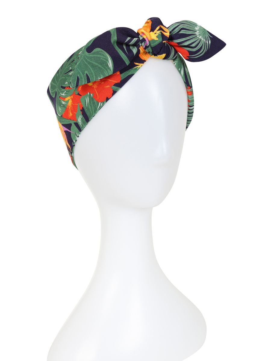 Banned Retro Tropical Summer Bandana-Multicolor