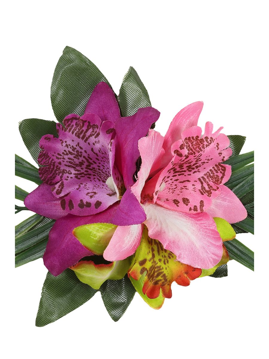 Banned Retro Tropical Bloom Clip Hair Accessory-Fucsia
