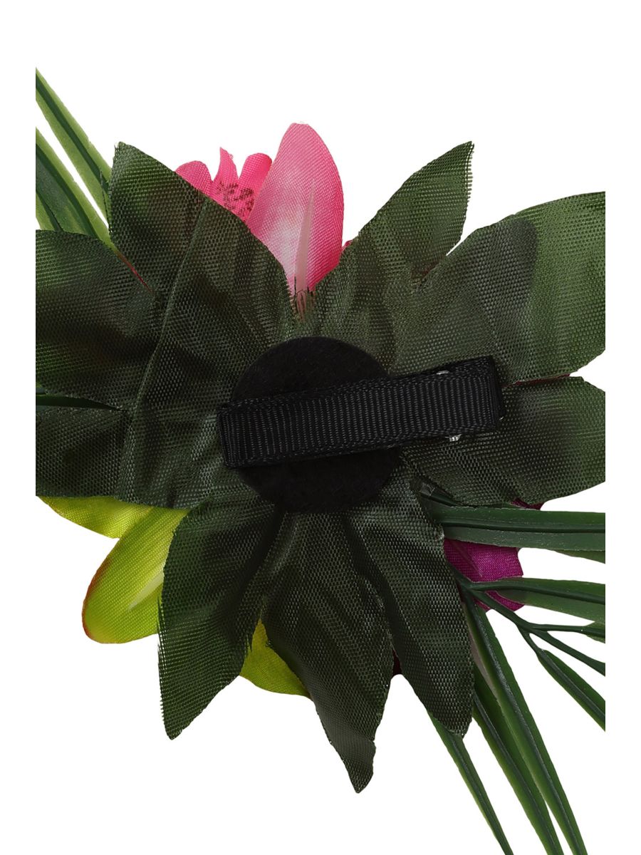 Banned Retro Tropical Bloom Clip Hair Accessory-Fucsia
