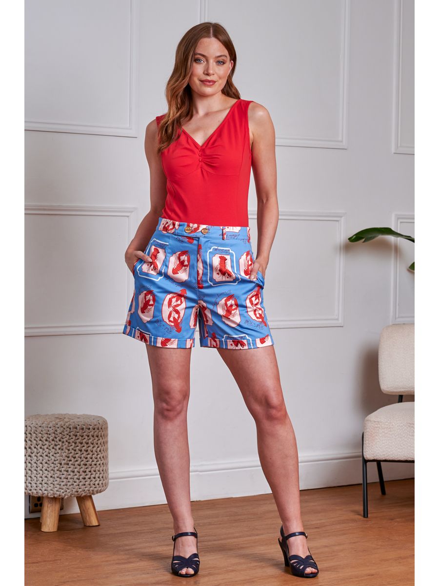 Vintage-Inspired 1950s Elaine Top - Retro Style By Banned