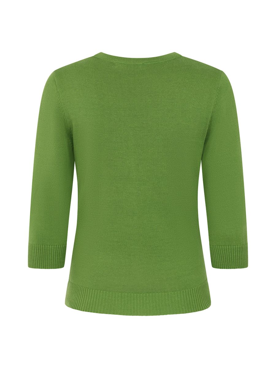 Banned Retro 50s Fei Floral Serenade Cardigan-Green