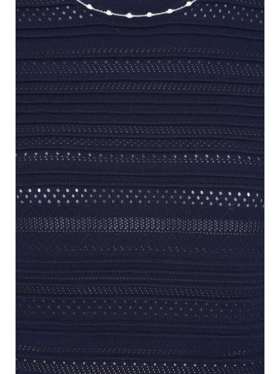Banned Retro 50s Ruby Perforation Jumper-Navy
