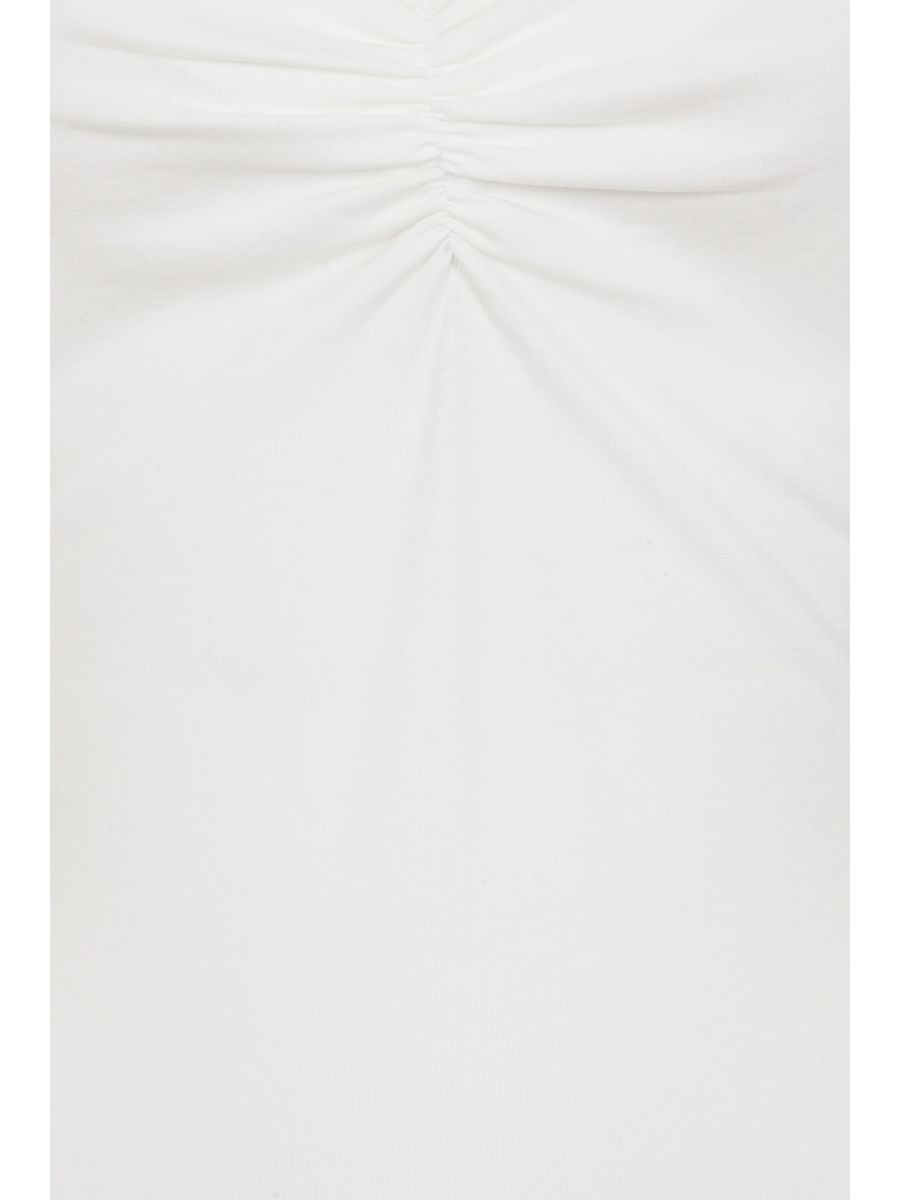 Banned Retro 50s Jade Jersey Top-White