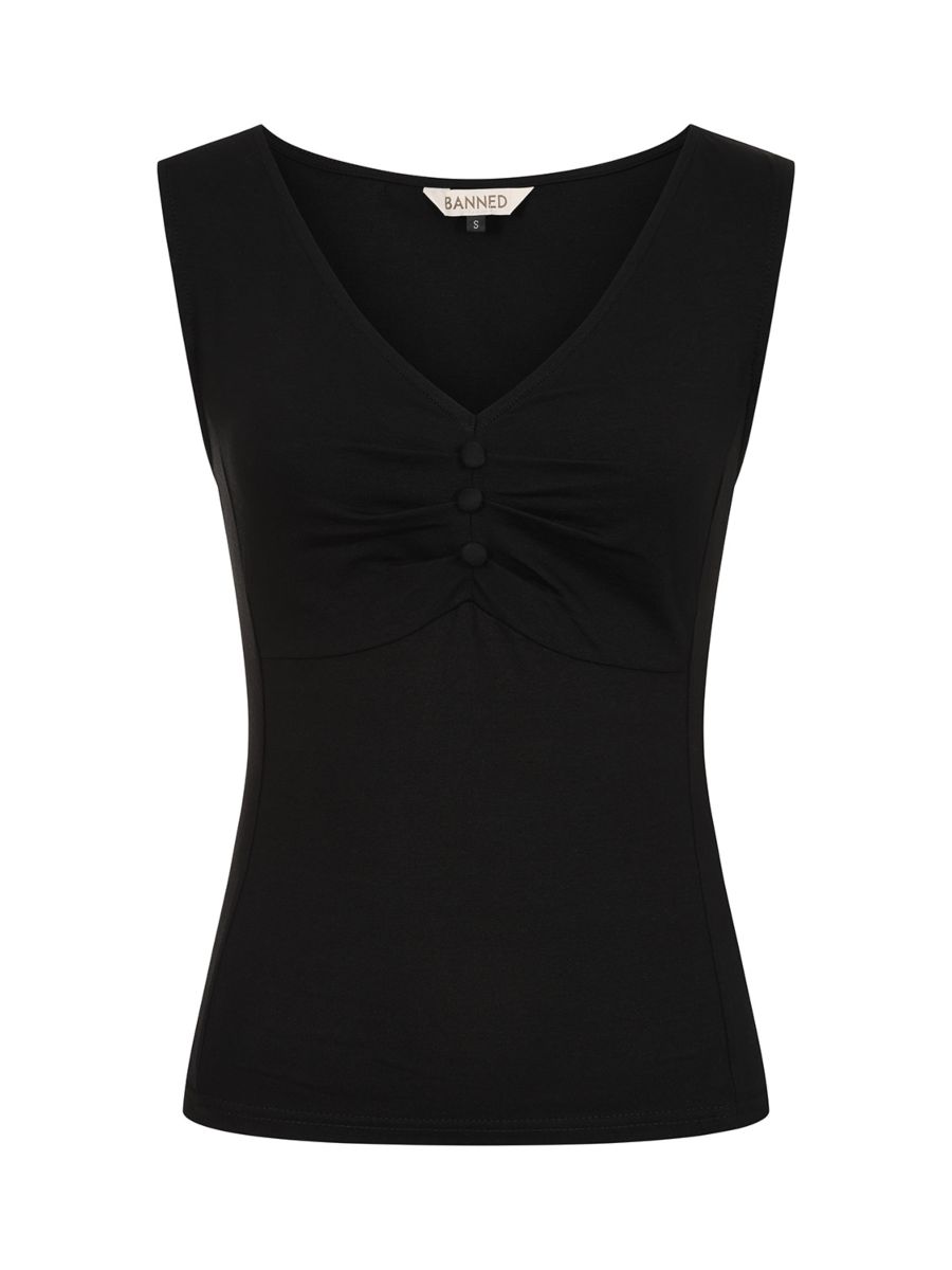 Vintage-Inspired 1950s Elaine Top - Retro Style By Banned