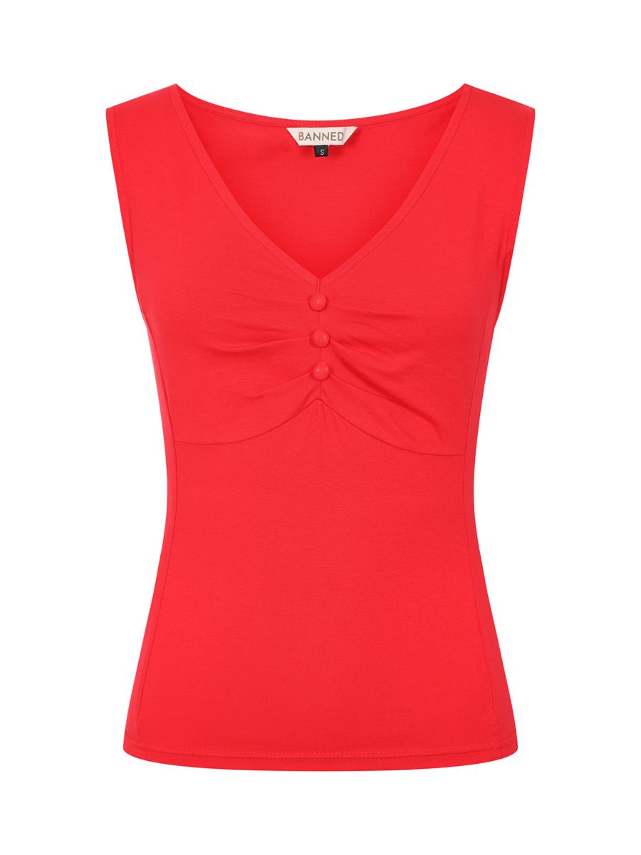 Vintage-Inspired 1950s Elaine Top - Retro Style By Banned
