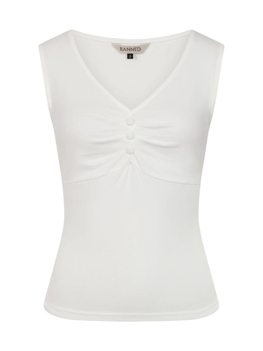 Vintage-Inspired 1950s Elaine Top - Retro Style By Banned