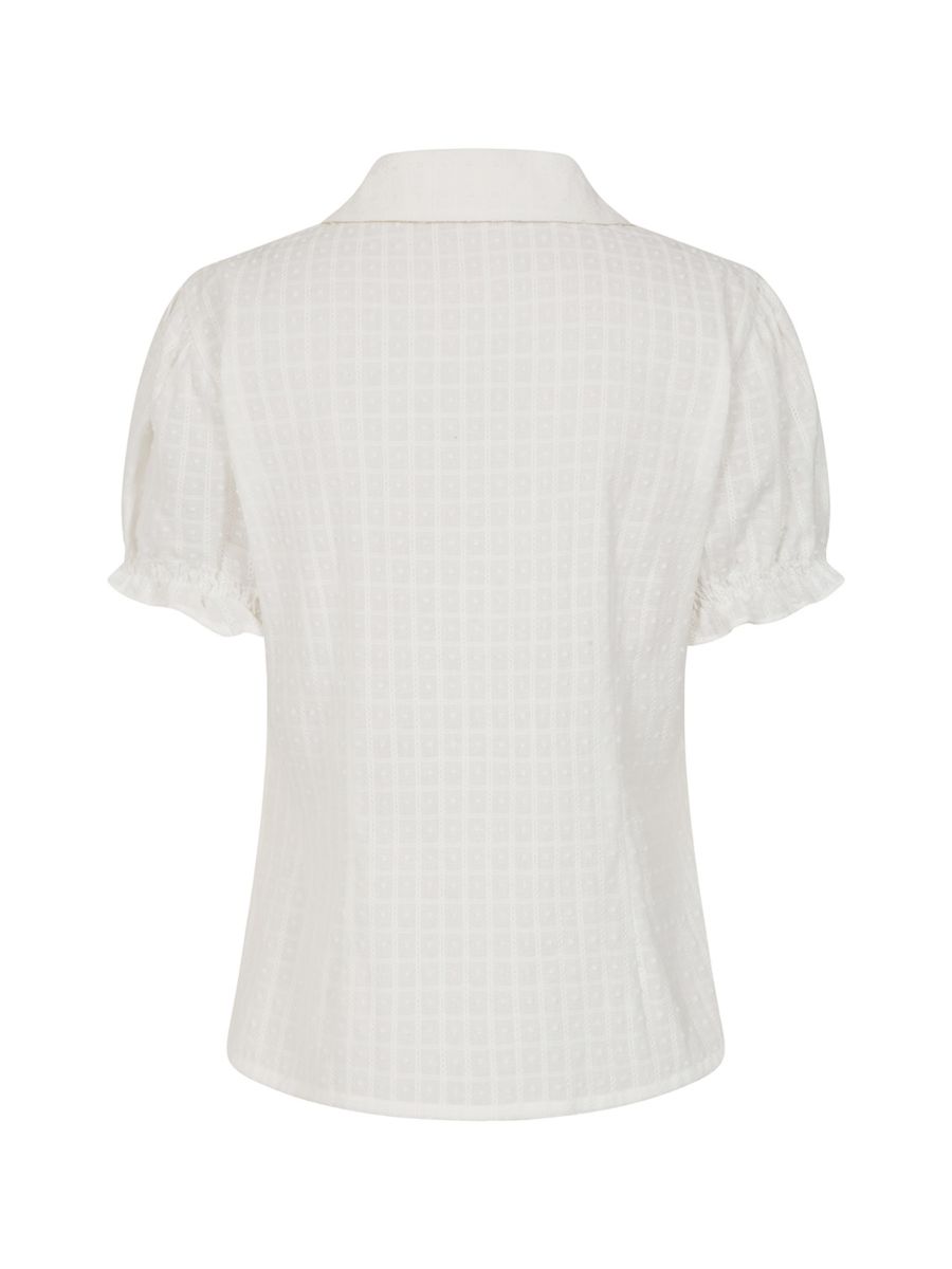 Banned Retro 50s Star Blouse-White