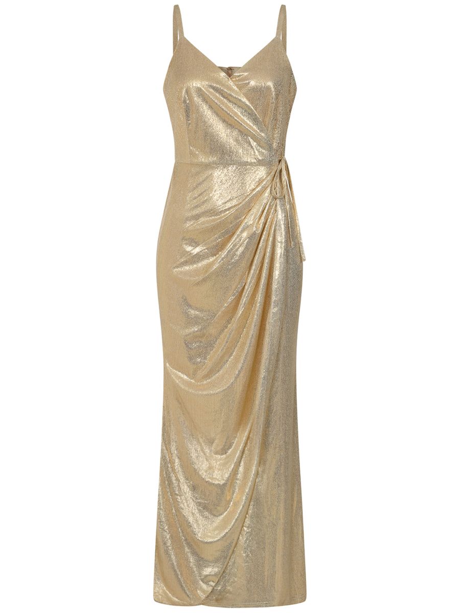 AURORA MAXIDRESS-Gold