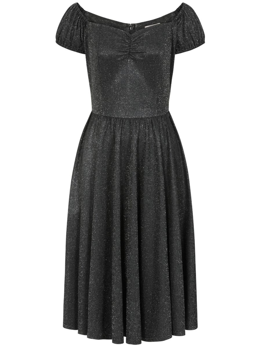 Banned Retro 50s Marilyn Sparkle Dress-Black