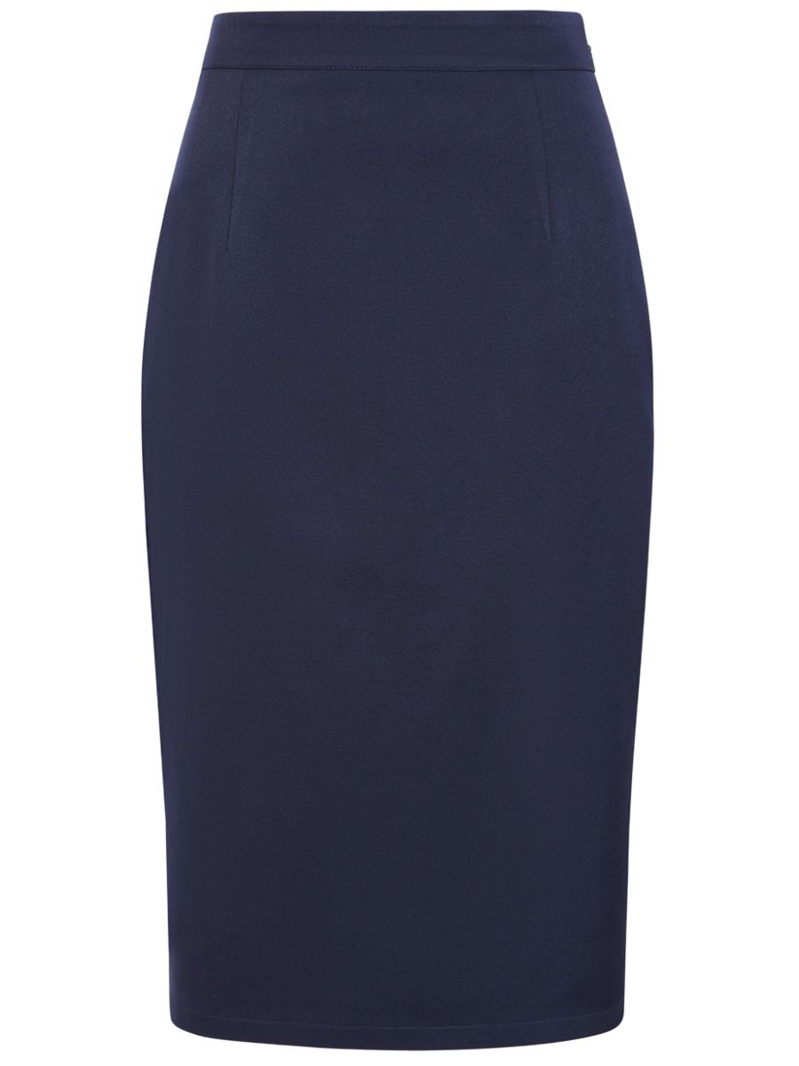 Banned Retro 50s Leonia Pencil Skirt-Navy