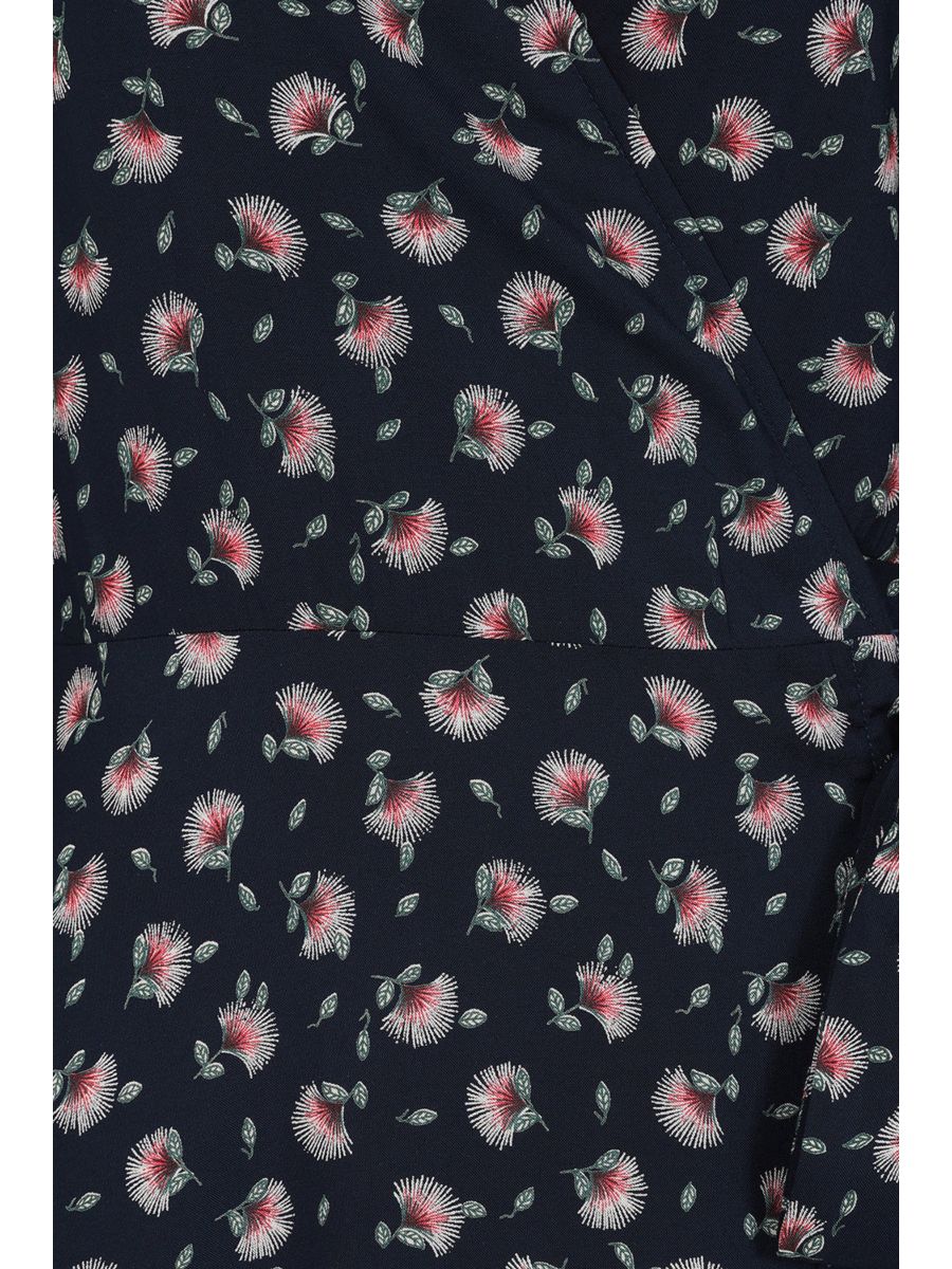 Banned Retro 40s Bloom Floral Dress-Navy