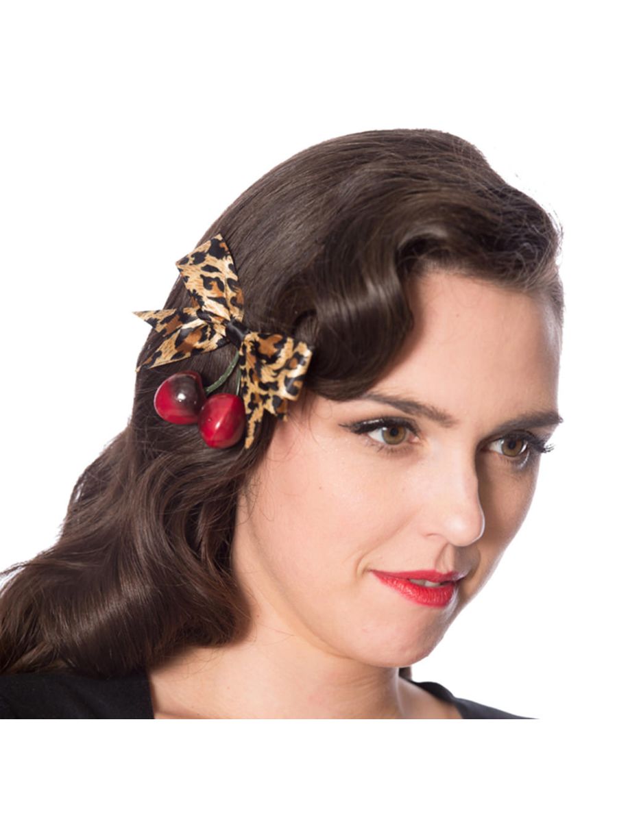 WILD CHERRY HAIRCLIP