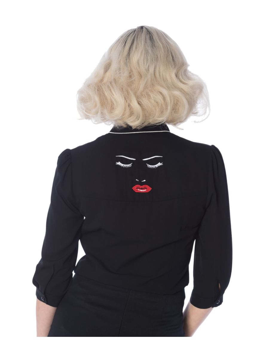 MODEL FACE SHIRT