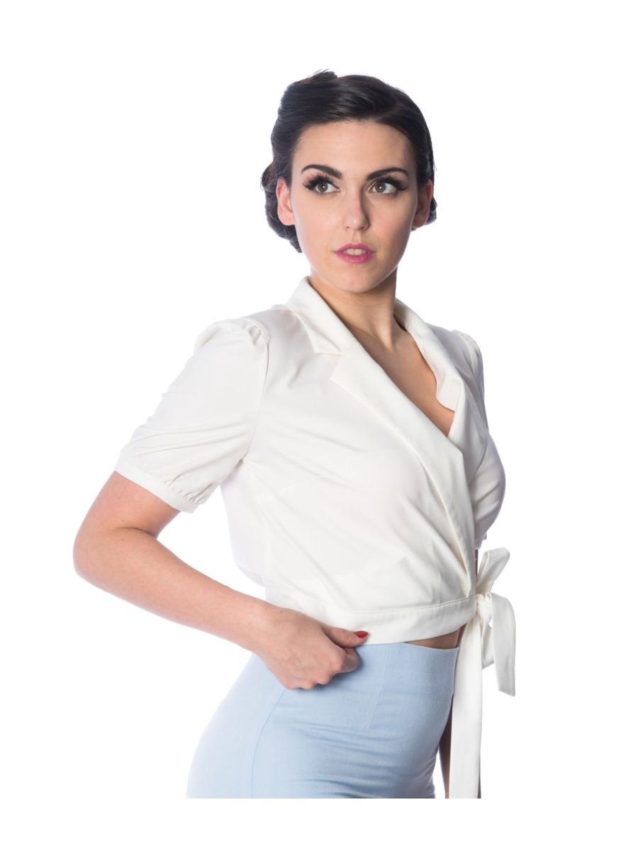 HAPPY DAYS WRAP TOP