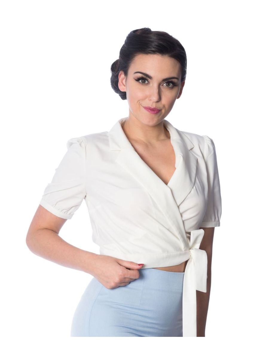 HAPPY DAYS WRAP TOP