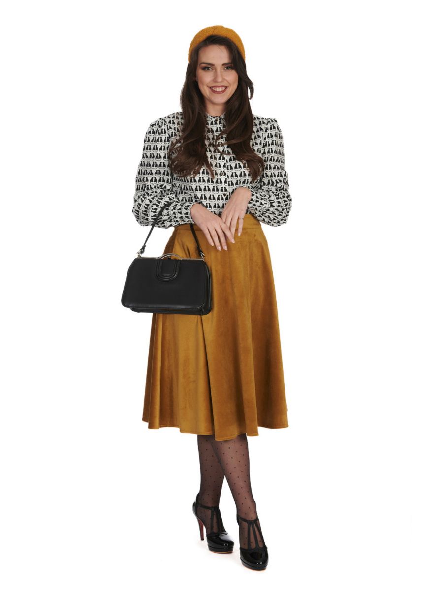 VELVET DREAMS SWING SKIRT