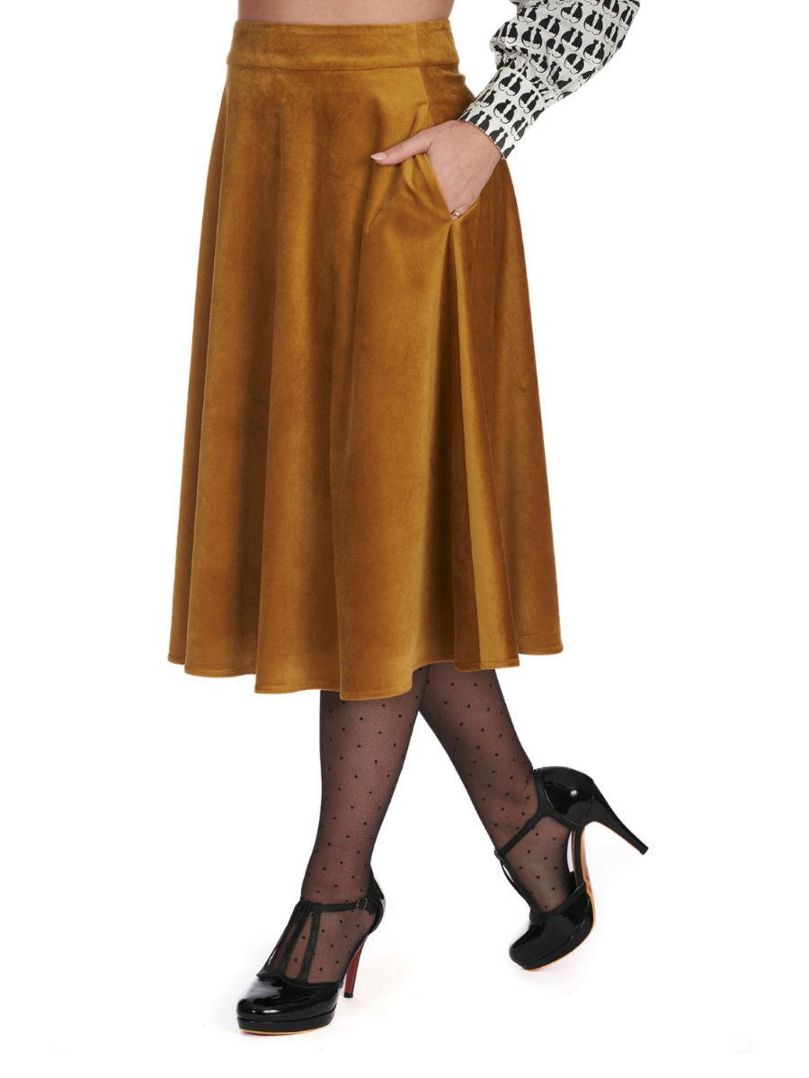VELVET DREAMS SWING SKIRT