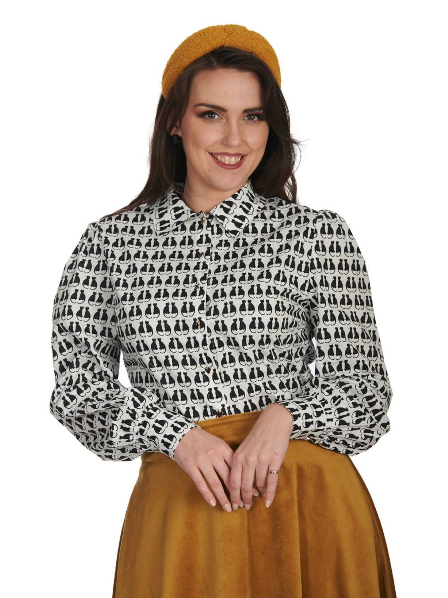CAT QUEEN BLOUSE