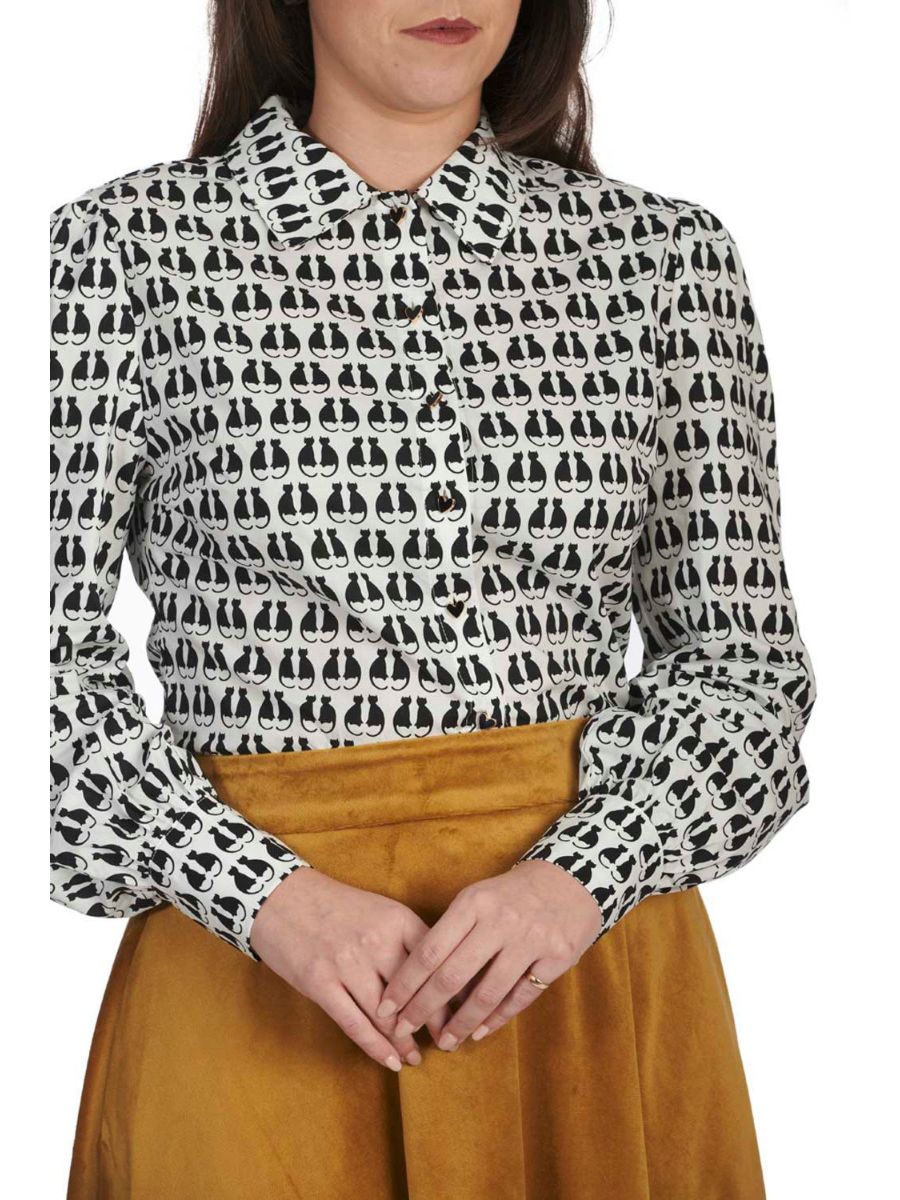 CAT QUEEN BLOUSE