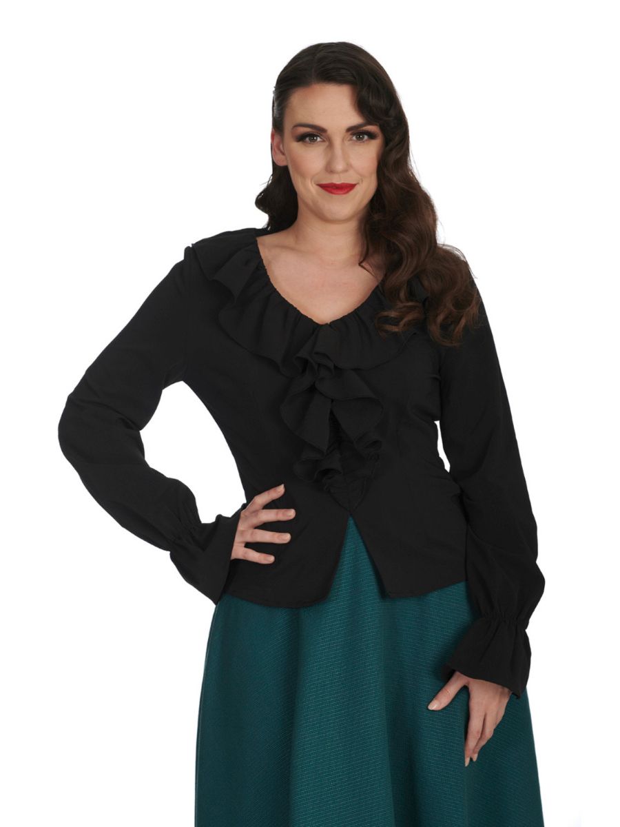FEELING FRILLY BLOUSE