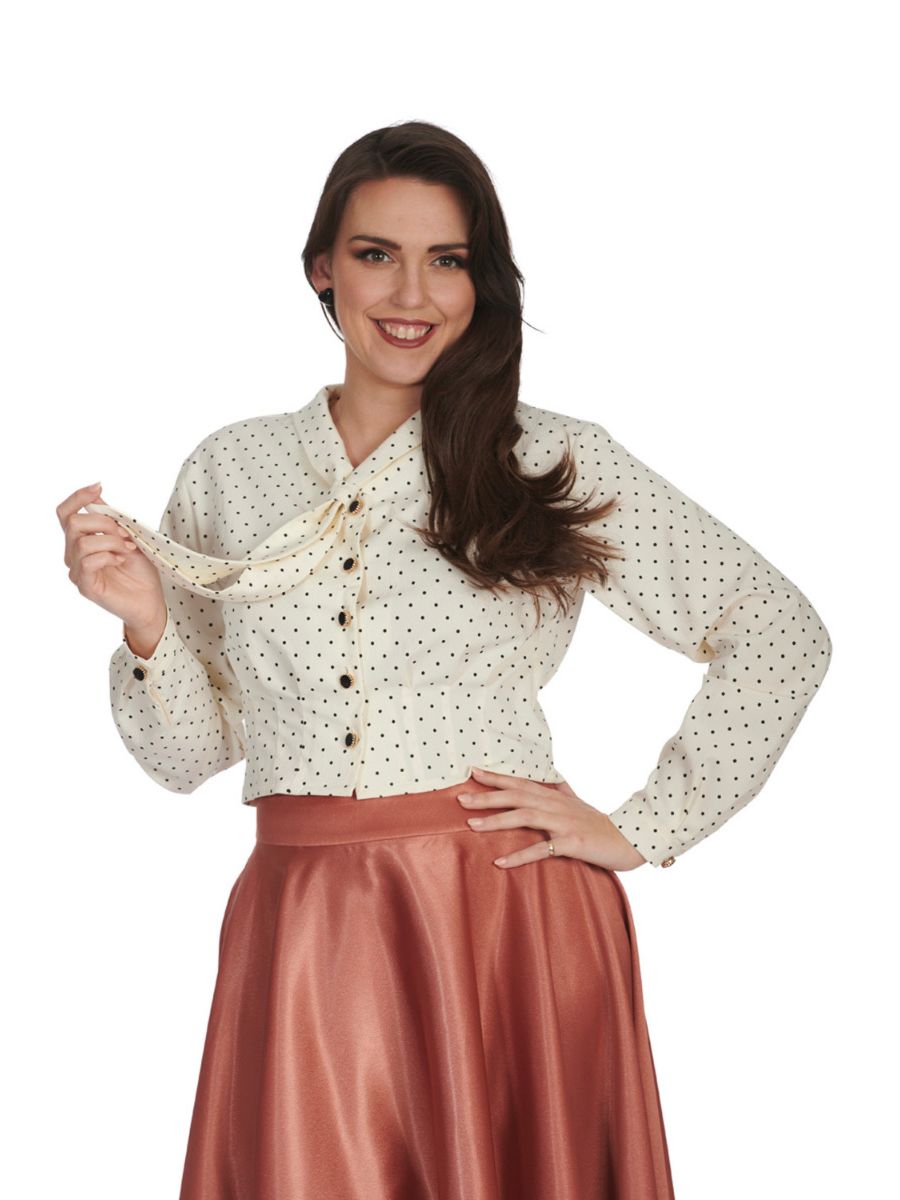 JANE SPOT BLOUSE