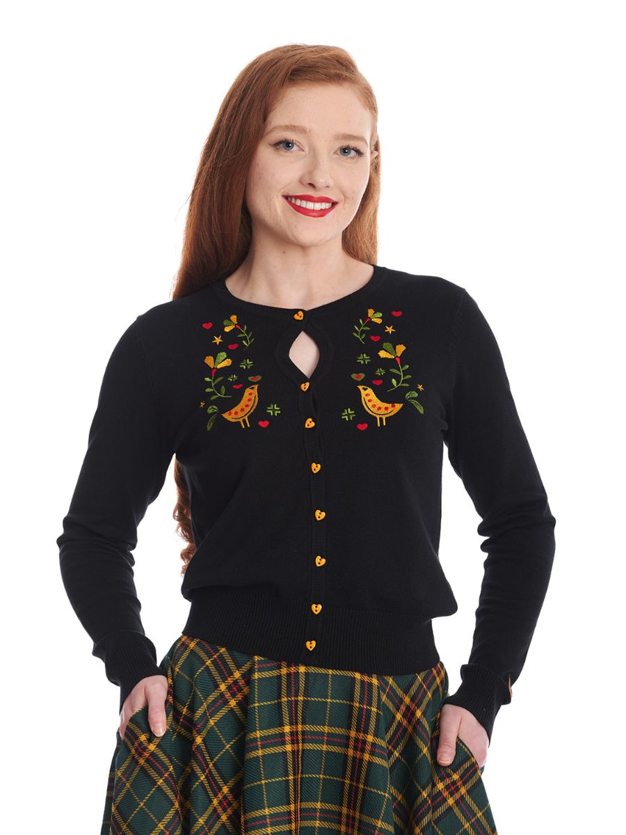 HERITAGE BIRDY CARDIGAN