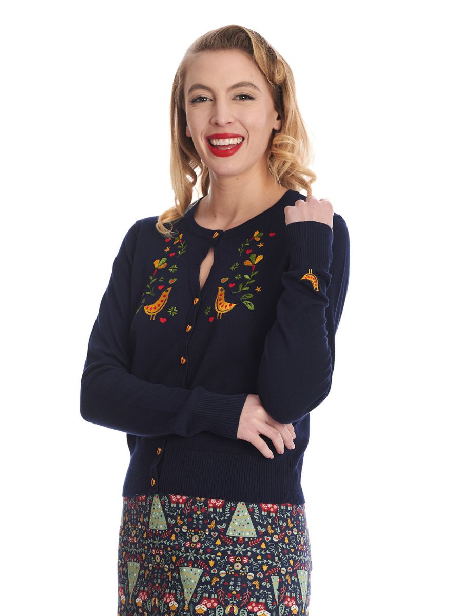 HERITAGE BIRDY CARDIGAN