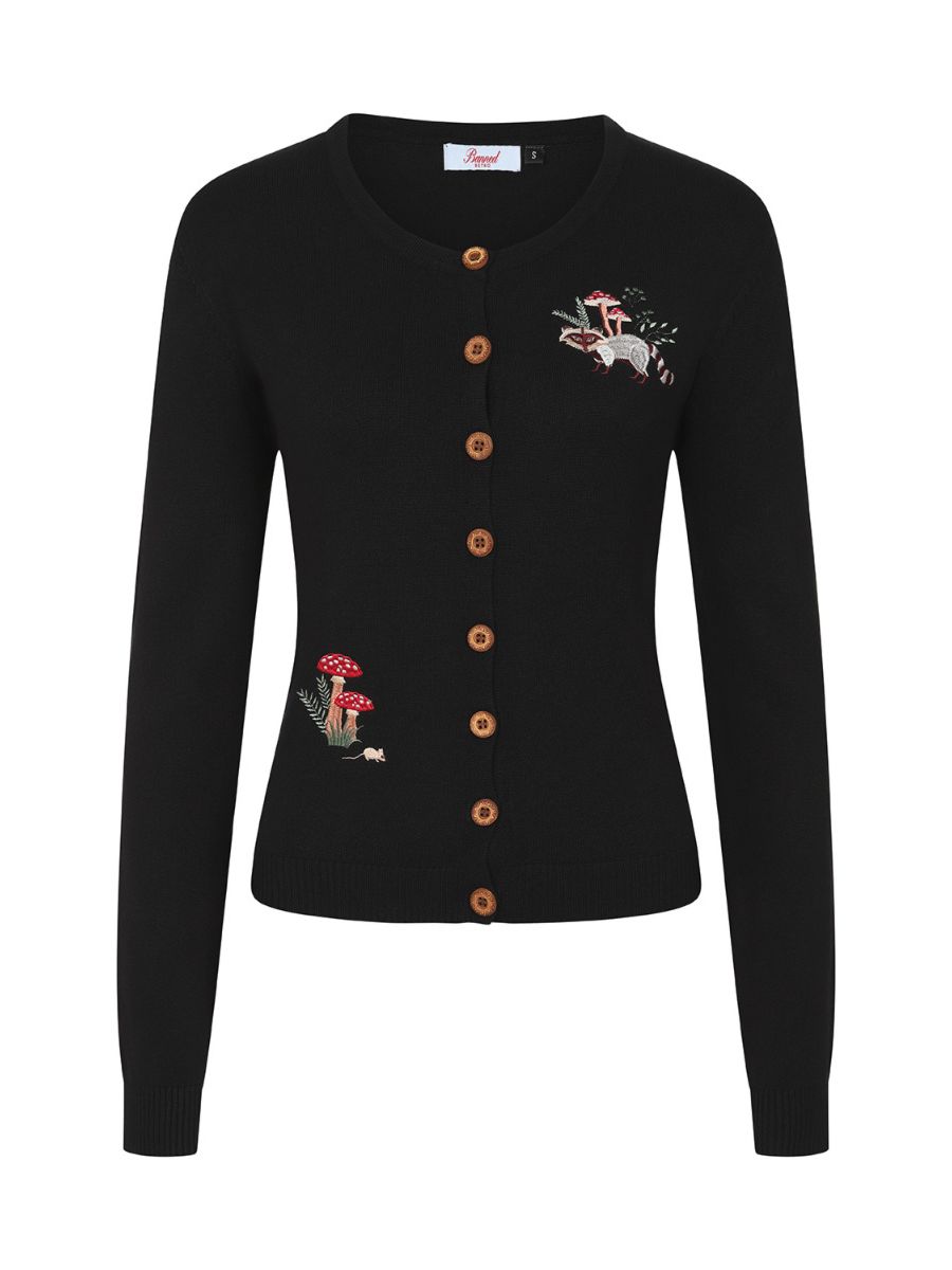 WOODLAND MUSHROOM CARDIGAN 