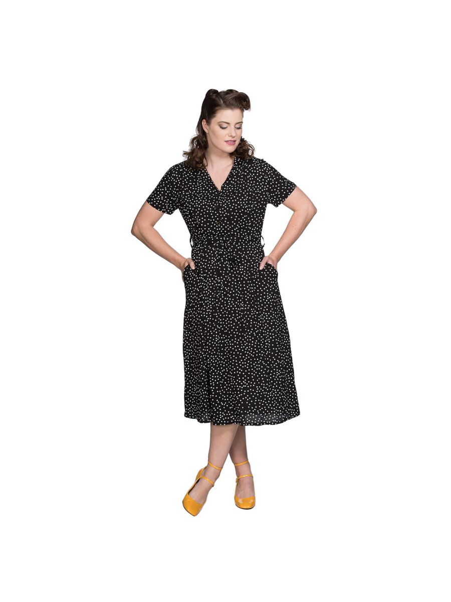 BLACK SPOT DRESS