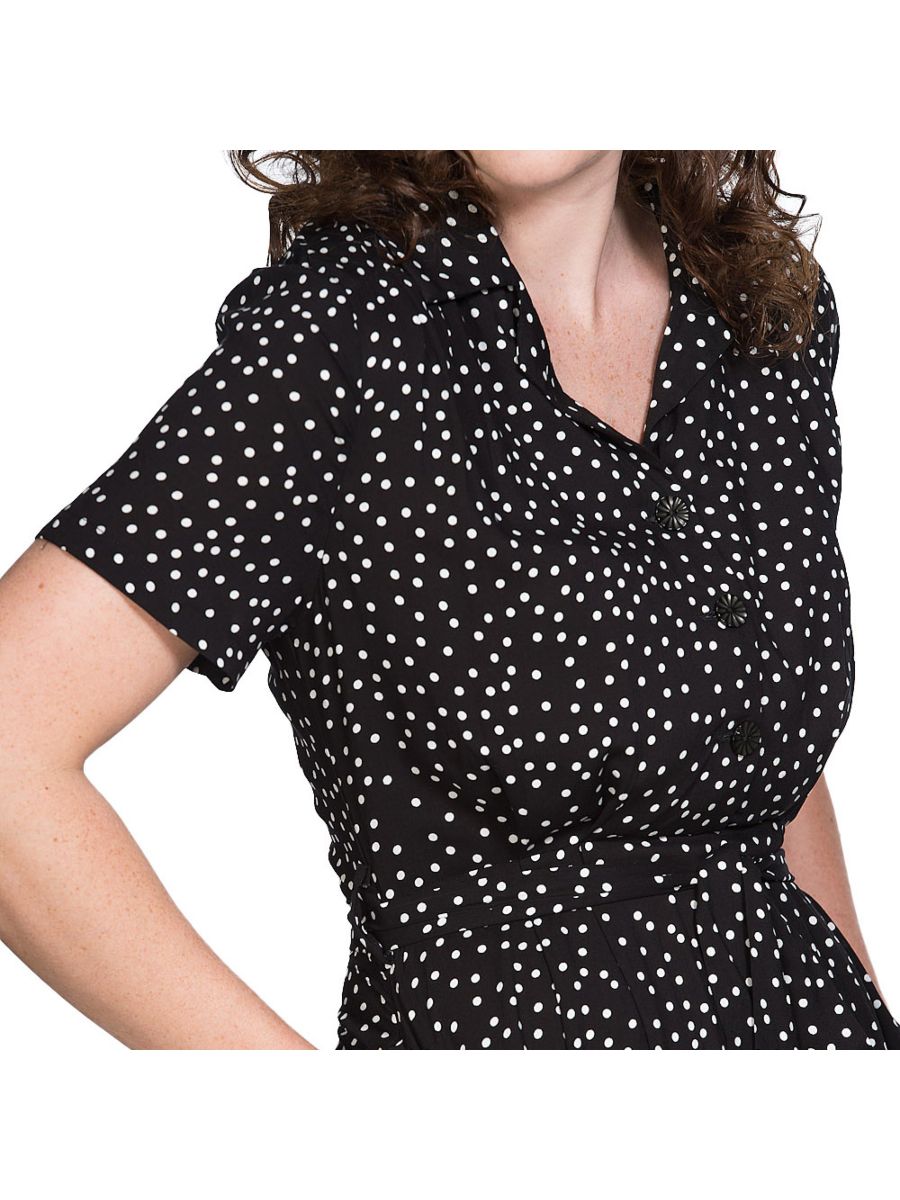 BLACK SPOT DRESS