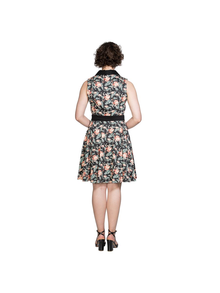 FLAMINGO HONNIE FLARE DRESS