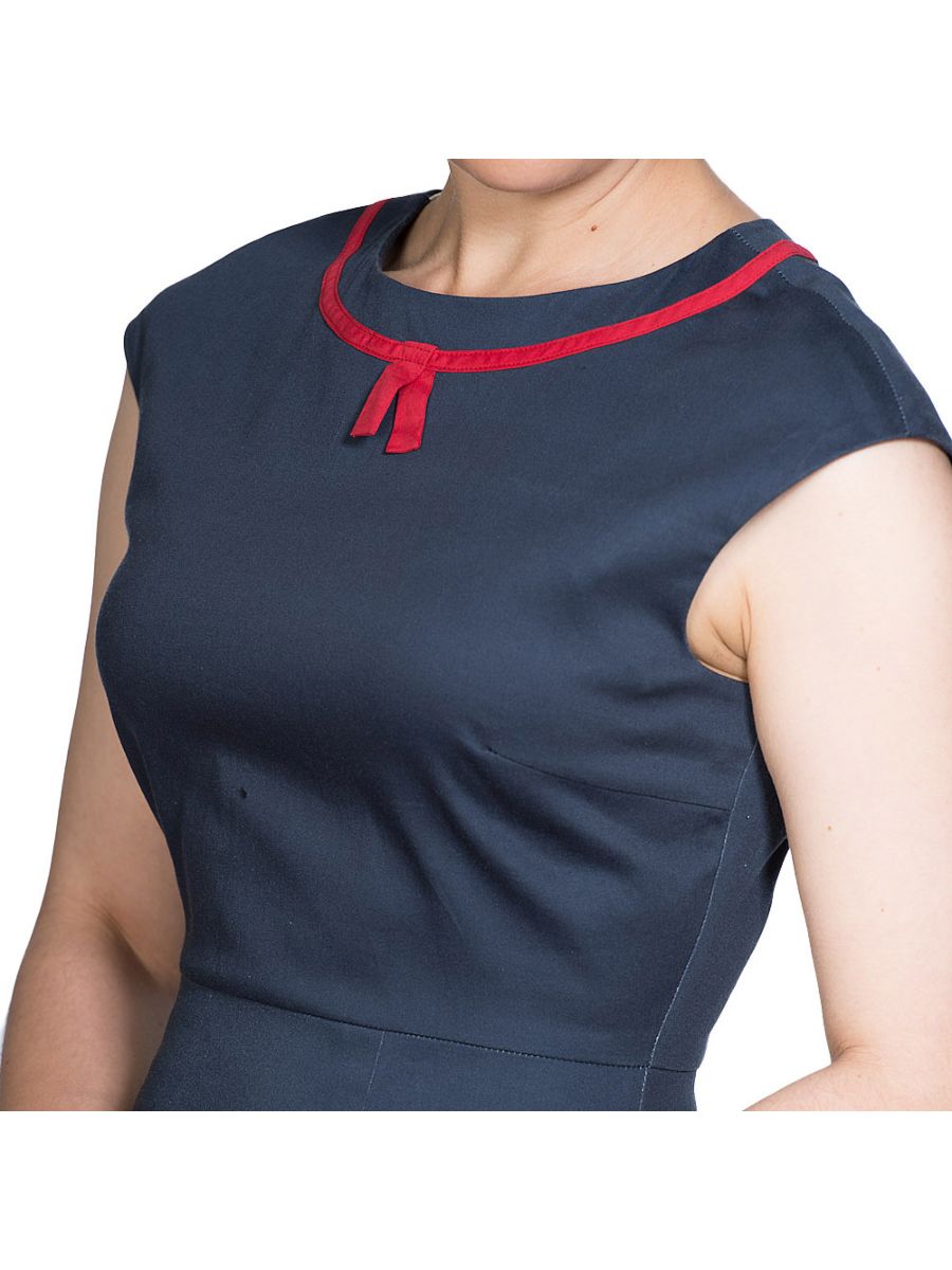SUMMER SAIL PENCIL DRESS