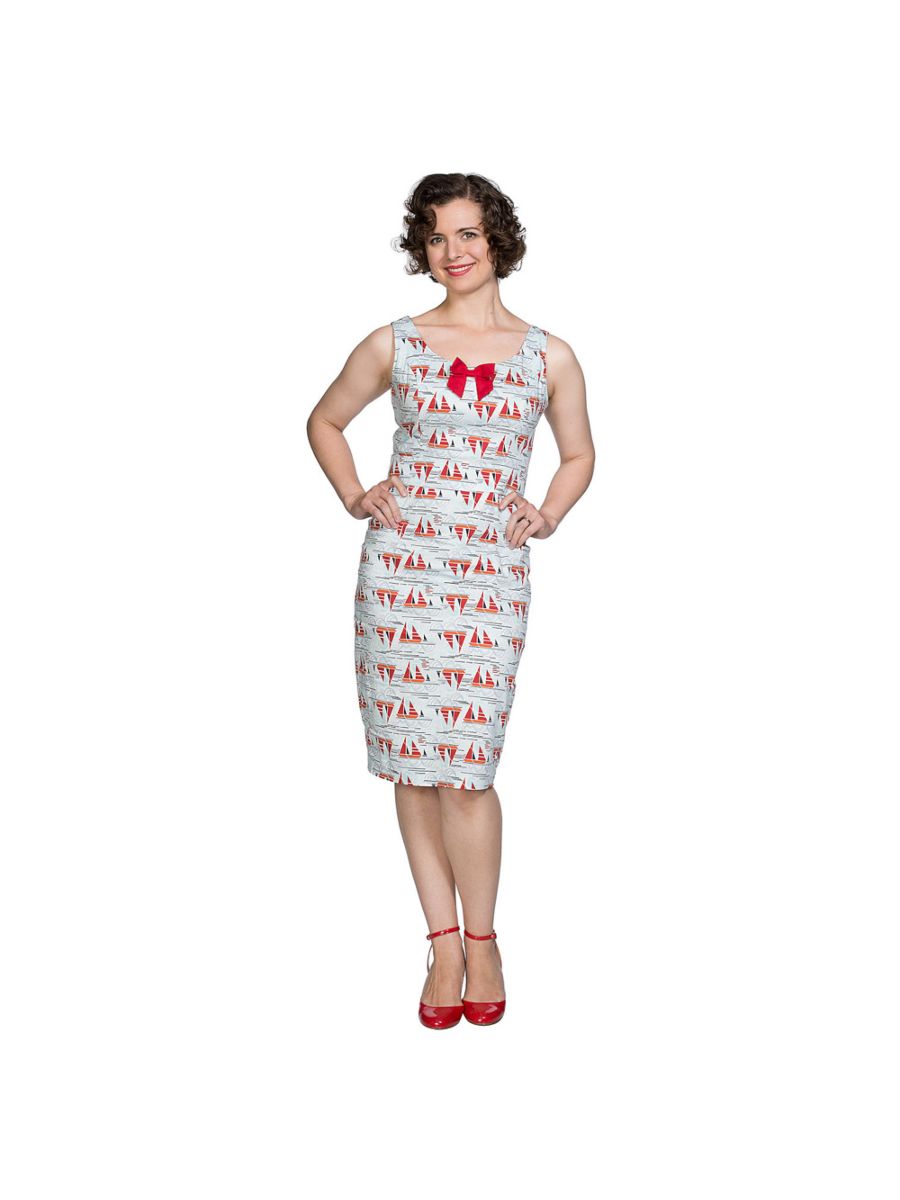 SAIL AWAY PENCIL DRESS