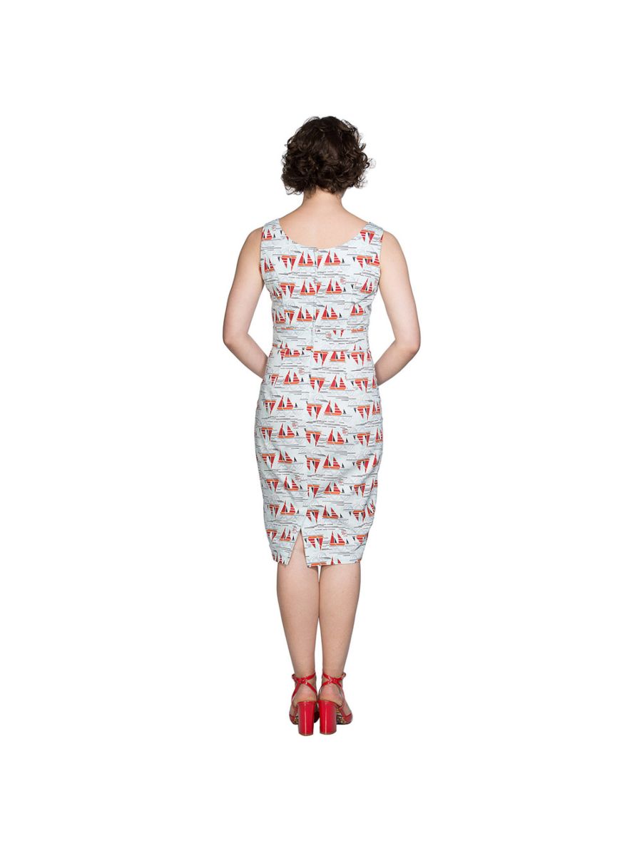 SAIL AWAY PENCIL DRESS