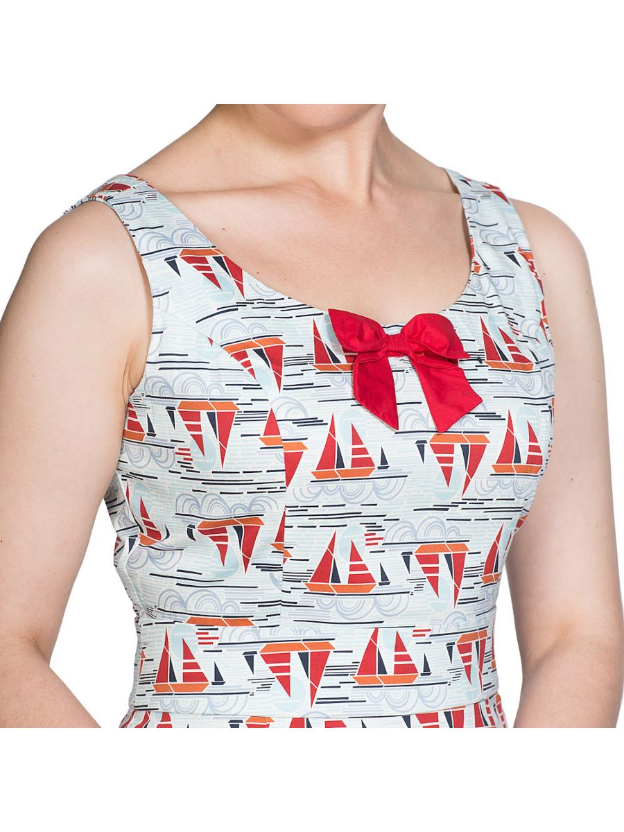 SAIL AWAY PENCIL DRESS