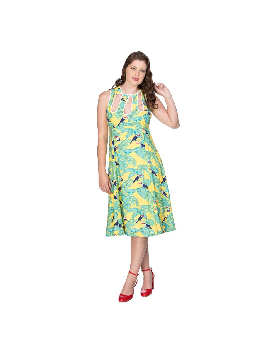 TOUCAN ALL OVER DRESS