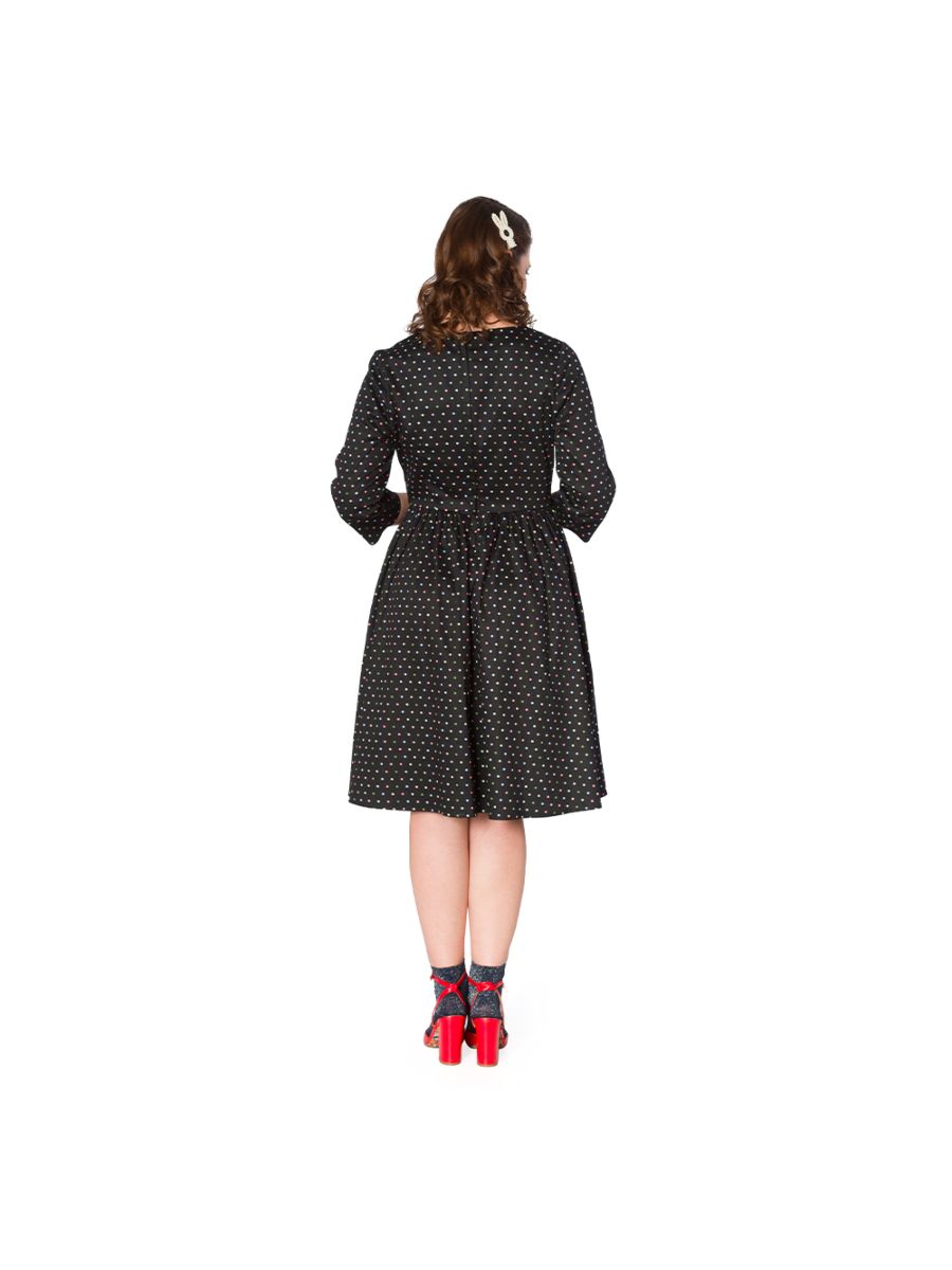 SPOT FLARE DRESS