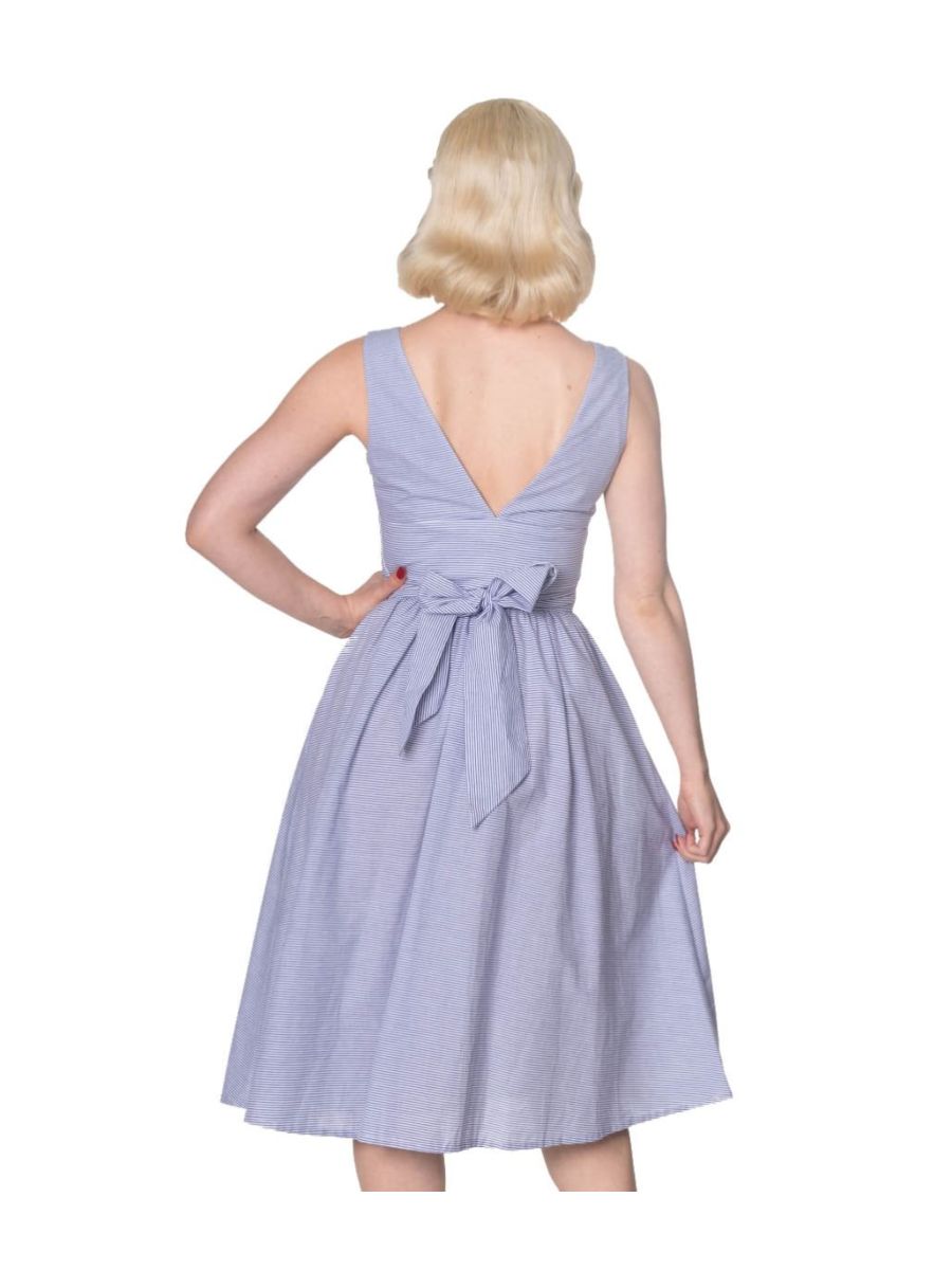 FRONT ROW WRAP DRESS