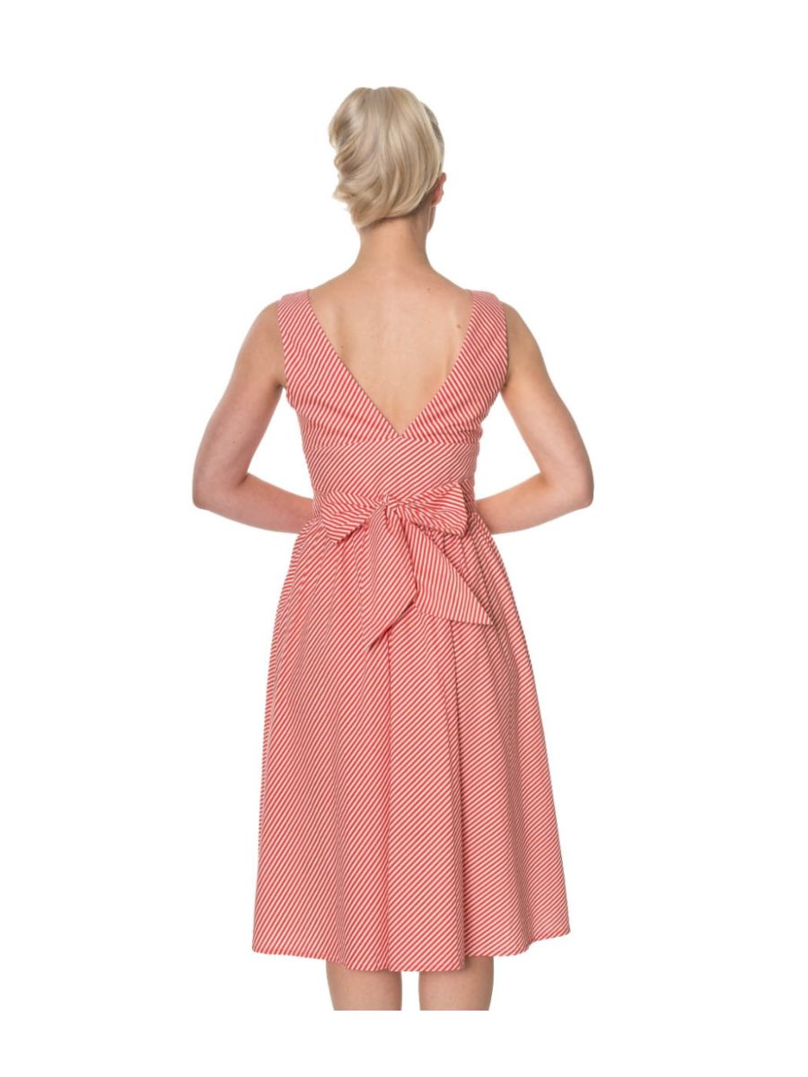 FRONT ROW WRAP DRESS