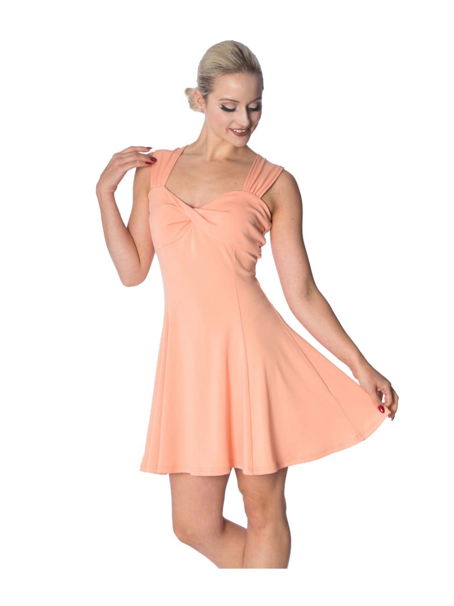 IT'S THE TWIST STRAPPY DRESS