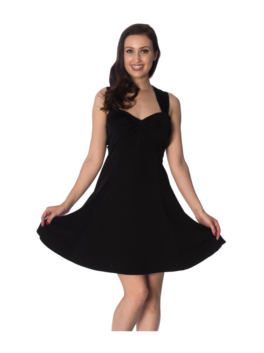 IT'S THE TWIST STRAPPY DRESS