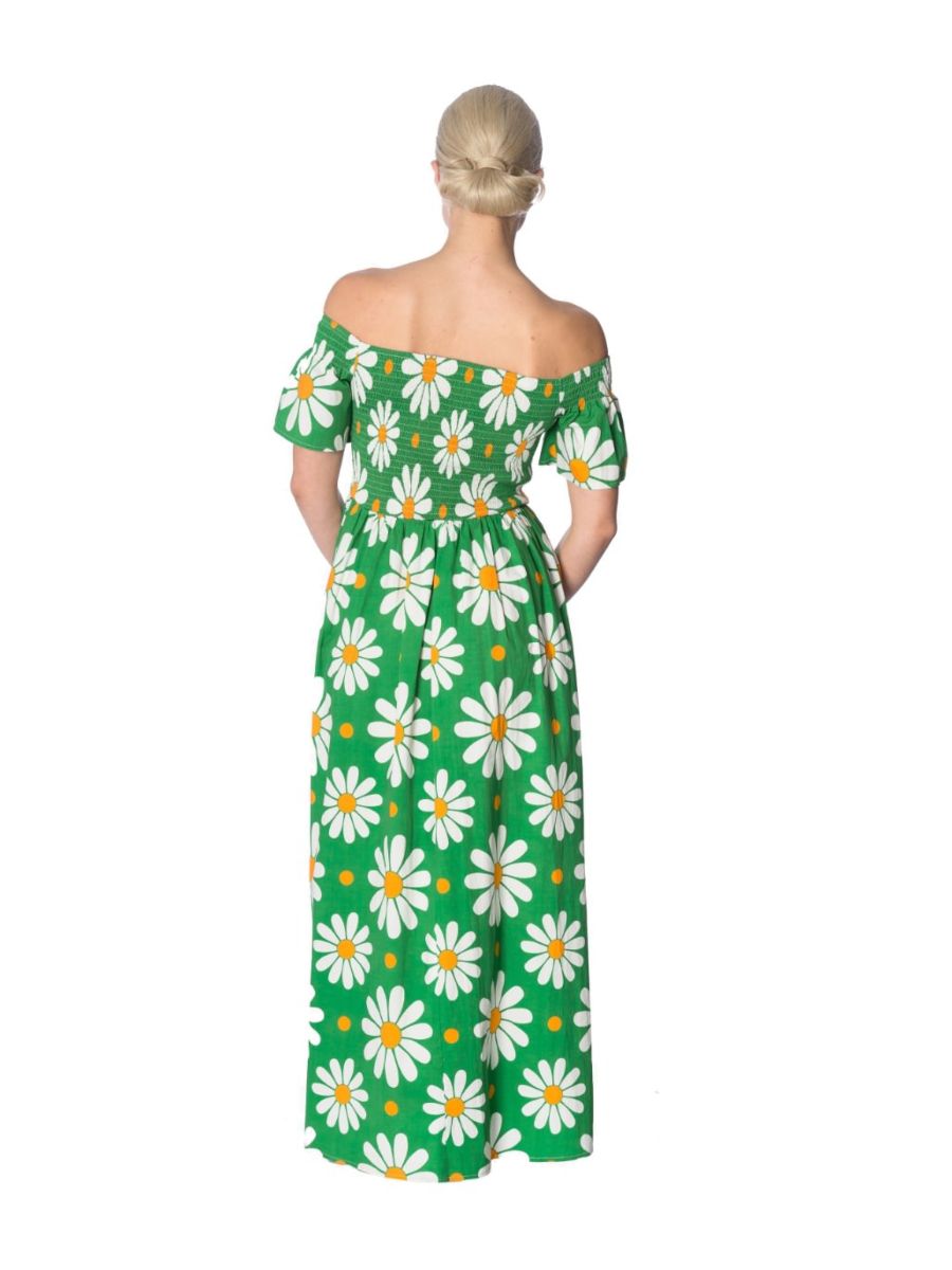 CRAZY DAISY SMOCK DRESS