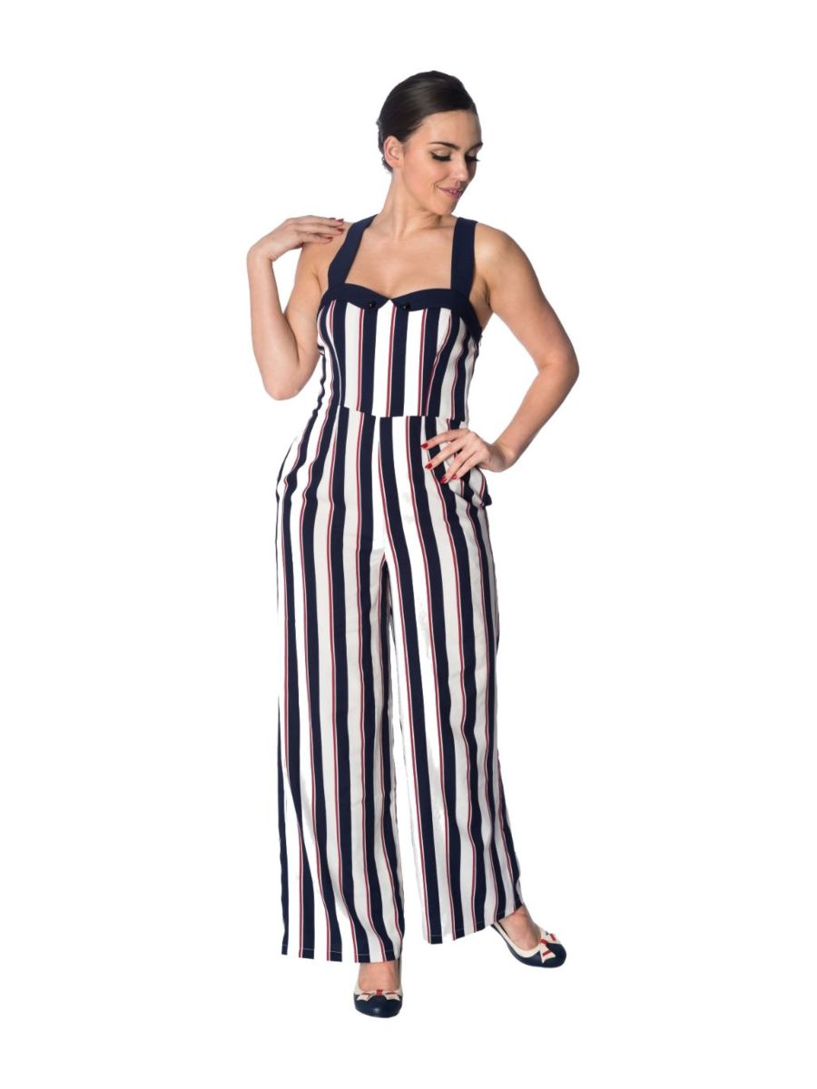 SET SAIL STRIPED MULTIWAY JUMPSUIT