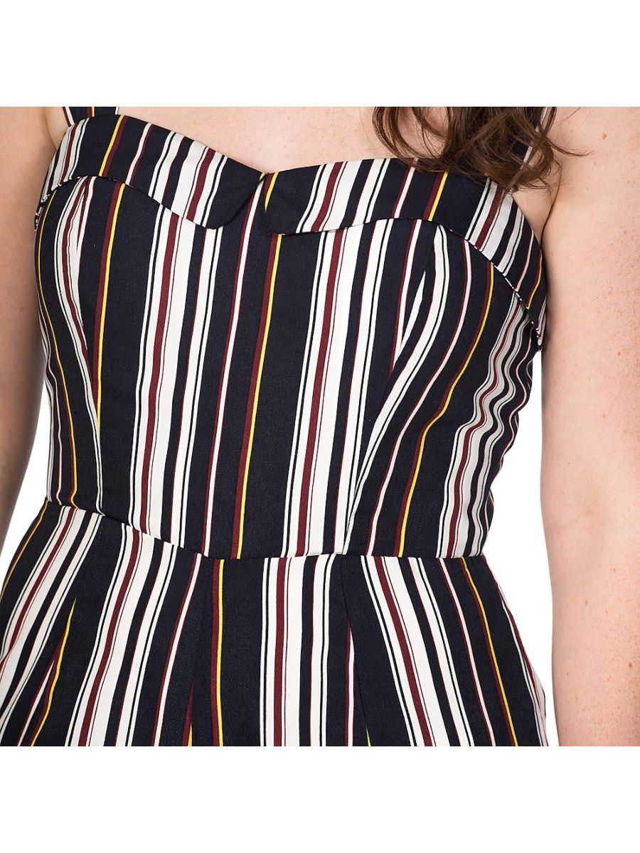 STRIPE PLAYSUIT