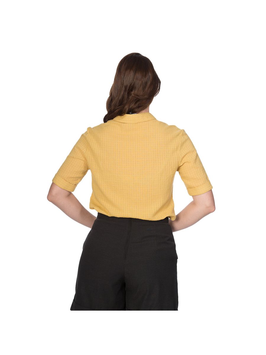 BOXY TEXTURED SHIRT