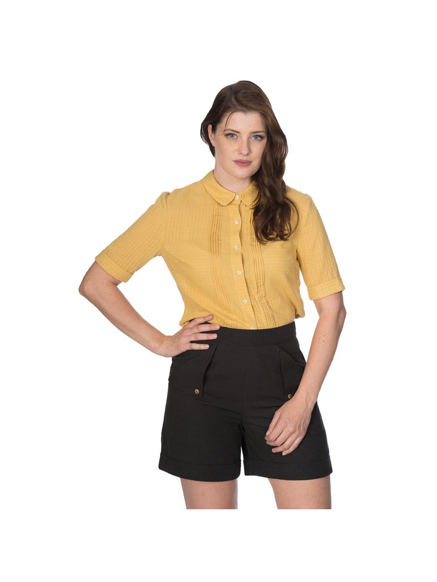 BOXY TEXTURED SHIRT