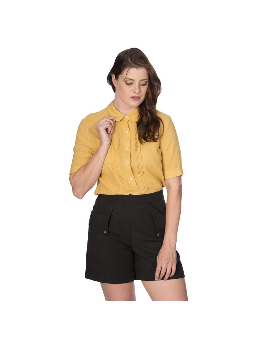 BOXY TEXTURED SHIRT