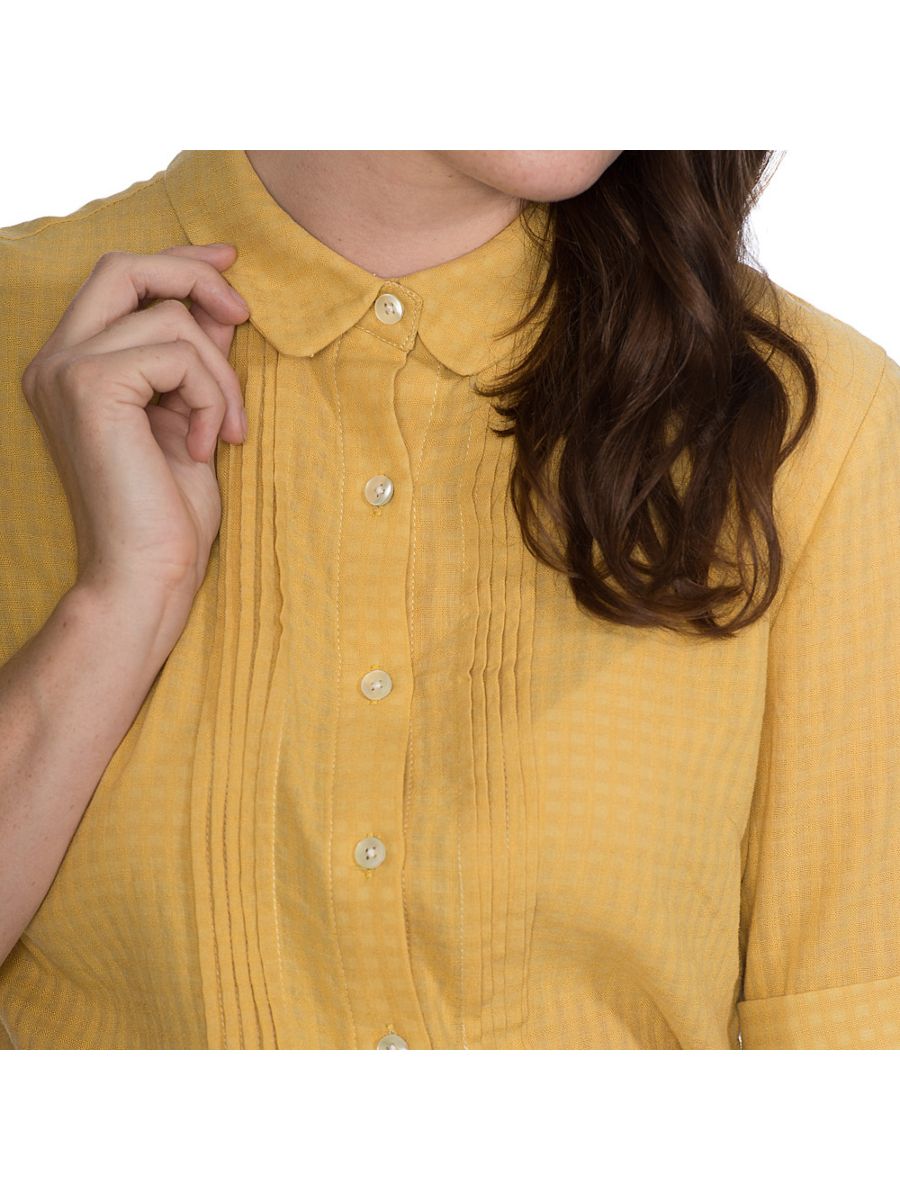 BOXY TEXTURED SHIRT